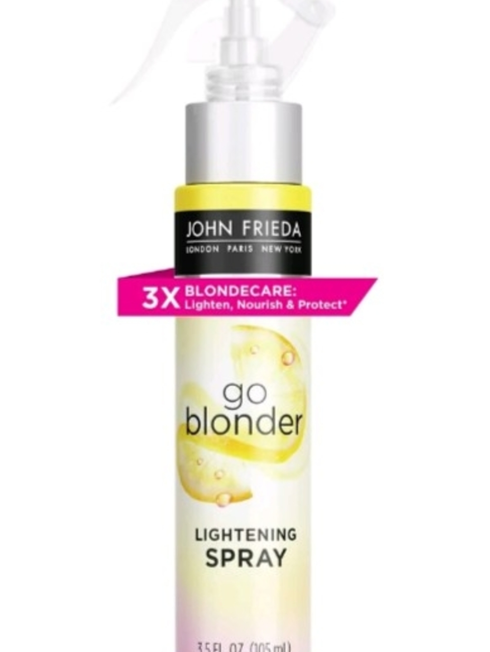 #.   John Frieda Go Blonder Lightening Spray - Yellow